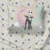 imageJay Franco Marvel Deadpool Comic Sketch Queen Size Sheet Set  Super Soft 4 Piece Bedding Set  Microfiber Sheets Includes Reversible Pillow CoversBeige  Nightmare Before Christmas