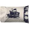 imageJay Franco Marvel Deadpool Comic Sketch Queen Size Sheet Set  Super Soft 4 Piece Bedding Set  Microfiber Sheets Includes Reversible Pillow CoversBlue  One Piece