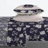 imageJay Franco Marvel Deadpool Comic Sketch Queen Size Sheet Set  Super Soft 4 Piece Bedding Set  Microfiber Sheets Includes Reversible Pillow CoversBlue  One Piece