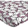 imageJay Franco Marvel Deadpool Comic Sketch Queen Size Sheet Set  Super Soft 4 Piece Bedding Set  Microfiber Sheets Includes Reversible Pillow CoversMulti  Hello Kitty