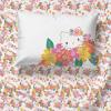 imageJay Franco Marvel Deadpool Comic Sketch Queen Size Sheet Set  Super Soft 4 Piece Bedding Set  Microfiber Sheets Includes Reversible Pillow CoversMulti  Hello Kitty