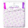 imageJay Franco Marvel Deadpool Comic Sketch Queen Size Sheet Set  Super Soft 4 Piece Bedding Set  Microfiber Sheets Includes Reversible Pillow CoversWhite  Minecraft 01