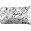imageJay Franco Marvel Deadpool Comic Sketch Queen Size Sheet Set  Super Soft 4 Piece Bedding Set  Microfiber Sheets Includes Reversible Pillow CoversWhite  Deadpool