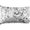 imageJay Franco Marvel Deadpool Comic Sketch Queen Size Sheet Set  Super Soft 4 Piece Bedding Set  Microfiber Sheets Includes Reversible Pillow CoversWhite  Deadpool
