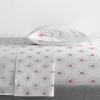 imageJay Franco Marvel Deadpool Comic Sketch Queen Size Sheet Set  Super Soft 4 Piece Bedding Set  Microfiber Sheets Includes Reversible Pillow CoversWhite  Minnie Mouse 01