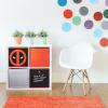 imageJay Franco Marvel Deadpool Prized Possessions 2 Pack Collapsible Cube Storage Bins  Foldable Organizer with Handles Official Marvel Product