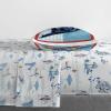 imageJay Franco Marvel Miles Morales New Kid 7 Piece Queen Bed Set  Includes Comforter ampamp Sheet Set Bedding  Super Soft Fade Resistant Microfiber Official Marvel ProductBlue  Star Wars