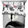imageJay Franco Marvel Miles Morales New Kid 7 Piece Queen Bed Set  Includes Comforter ampamp Sheet Set Bedding  Super Soft Fade Resistant Microfiber Official Marvel ProductGray  Nightmare Before Christmas