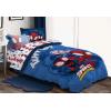 imageJay Franco Marvel Miles Morales New Kid 7 Piece Queen Bed Set  Includes Comforter ampamp Sheet Set Bedding  Super Soft Fade Resistant Microfiber Official Marvel ProductBlue  Spidey  Friends