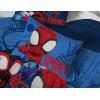 imageJay Franco Marvel Miles Morales New Kid 7 Piece Queen Bed Set  Includes Comforter ampamp Sheet Set Bedding  Super Soft Fade Resistant Microfiber Official Marvel ProductBlue  Spidey  Friends