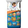 imageJay Franco Marvel Miles Morales New Kid 7 Piece Queen Bed Set  Includes Comforter ampamp Sheet Set Bedding  Super Soft Fade Resistant Microfiber Official Marvel ProductBlue  Blippi