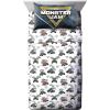 imageJay Franco Marvel Miles Morales New Kid 7 Piece Queen Bed Set  Includes Comforter ampamp Sheet Set Bedding  Super Soft Fade Resistant Microfiber Official Marvel ProductMulti  Monster Jam