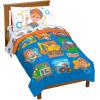imageJay Franco Marvel Miles Morales New Kid 7 Piece Queen Bed Set  Includes Comforter ampamp Sheet Set Bedding  Super Soft Fade Resistant Microfiber Official Marvel ProductBlue  Blippi