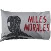 imageJay Franco Marvel Miles Morales New Kid 7 Piece Queen Bed Set  Includes Comforter ampamp Sheet Set Bedding  Super Soft Fade Resistant Microfiber Official Marvel ProductGray  Miles Morales