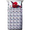 imageJay Franco Marvel Miles Morales New Kid 7 Piece Queen Bed Set  Includes Comforter ampamp Sheet Set Bedding  Super Soft Fade Resistant Microfiber Official Marvel ProductMulti  Spiderman
