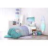imageJay Franco Marvel Miles Morales New Kid 7 Piece Queen Bed Set  Includes Comforter ampamp Sheet Set Bedding  Super Soft Fade Resistant Microfiber Official Marvel ProductTeal  Little Mermaid