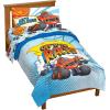 imageJay Franco Marvel Miles Morales New Kid 7 Piece Queen Bed Set  Includes Comforter ampamp Sheet Set Bedding  Super Soft Fade Resistant Microfiber Official Marvel ProductBlue  Blaze