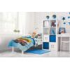 imageJay Franco Marvel Miles Morales New Kid 7 Piece Queen Bed Set  Includes Comforter ampamp Sheet Set Bedding  Super Soft Fade Resistant Microfiber Official Marvel ProductBlue  Blaze