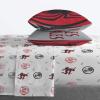 imageJay Franco Marvel Miles Morales New Kid 7 Piece Queen Bed Set  Includes Comforter ampamp Sheet Set Bedding  Super Soft Fade Resistant Microfiber Official Marvel ProductGray  Miles Morales