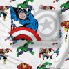 imageJay Franco Marvel Miles Morales New Kid 7 Piece Queen Bed Set  Includes Comforter ampamp Sheet Set Bedding  Super Soft Fade Resistant Microfiber Official Marvel ProductMulti  Avengers