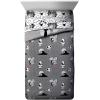 imageJay Franco Marvel Miles Morales New Kid 7 Piece Queen Bed Set  Includes Comforter ampamp Sheet Set Bedding  Super Soft Fade Resistant Microfiber Official Marvel ProductGray  Nightmare Before Christmas