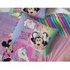 imageJay Franco Marvel Miles Morales New Kid 7 Piece Queen Bed Set  Includes Comforter ampamp Sheet Set Bedding  Super Soft Fade Resistant Microfiber Official Marvel ProductPink  Minnie Mouse
