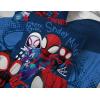 imageJay Franco Marvel Miles Morales New Kid 7 Piece Queen Bed Set  Includes Comforter ampamp Sheet Set Bedding  Super Soft Fade Resistant Microfiber Official Marvel ProductBlue  Spidey  Friends