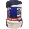 imageJay Franco Marvel Spiderman City Swinger Sherpa Throw Blanket  Measures 50 x 60 inches Kids Bedding  Fade Resistant Super SoftMulti  Spiderman