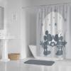 imageJay Franco Marvel Spiderman Fabric Shower Curtain  Kids Grey Bathroom DecorGray  Mickey  Minnie