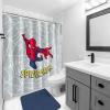 imageJay Franco Marvel Spiderman Fabric Shower Curtain  Kids Grey Bathroom DecorGrey  Spiderman