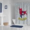 imageJay Franco Marvel Spiderman Fabric Shower Curtain  Kids Grey Bathroom DecorGrey  Spiderman