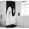 imageJay Franco Marvel Spiderman Fabric Shower Curtain  Kids Grey Bathroom DecorMulti  Nightmare Before Christmas
