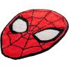 imageJay Franco Marvel Spiderman Red Fluffy Accent Rug  4 x 3 ft Area Rug for Kids Bedroom Living Room or Home Decor