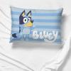 imageJay Franco Marvel Spidey and His Amazing Friends Team Spidey 1 Single Reversible Pillowcase  DoubleSided Kids Super Soft BeddingBlue  Bluey