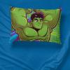 imageJay Franco Marvel Spidey and His Amazing Friends Team Spidey 1 Single Reversible Pillowcase  DoubleSided Kids Super Soft BeddingGreen  Hulk
