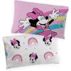imageJay Franco Marvel Spidey and His Amazing Friends Team Spidey 1 Single Reversible Pillowcase  DoubleSided Kids Super Soft BeddingPink  Minnie Mouse