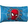 imageJay Franco Marvel Super Hero Adventures Hero Together 5 Piece Full Bed Set  Includes Comforter ampamp Sheet Set Bedding Features The Avengers  Super Soft Fade Resistant MicrofiberBlue  Spiderman