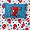 imageJay Franco Marvel Super Hero Adventures Hero Together 5 Piece Full Bed Set  Includes Comforter ampamp Sheet Set Bedding Features The Avengers  Super Soft Fade Resistant MicrofiberBlue  Spiderman