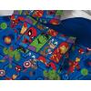 imageJay Franco Marvel Super Hero Adventures Hero Together 5 Piece Full Bed Set  Includes Comforter ampamp Sheet Set Bedding Features The Avengers  Super Soft Fade Resistant MicrofiberBlue  Avengers