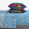 imageJay Franco Marvel Super Hero Adventures Hero Together 5 Piece Full Bed Set  Includes Comforter ampamp Sheet Set Bedding Features The Avengers  Super Soft Fade Resistant MicrofiberBlue  Avengers