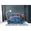 imageJay Franco Marvel Super Hero Adventures Hero Together 5 Piece Full Bed Set  Includes Comforter ampamp Sheet Set Bedding Features The Avengers  Super Soft Fade Resistant MicrofiberBlue  Spiderman