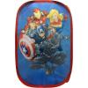 imageJay Franco Marvel Super Hero Adventures Pop Up Hamper  Mesh Laundry BasketBag with Durable Handles  Features Spiderman Iron Man Captain America ampamp Thor Official Marvel ProductAvengers
