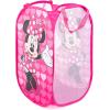 imageJay Franco Marvel Super Hero Adventures Pop Up Hamper  Mesh Laundry BasketBag with Durable Handles  Features Spiderman Iron Man Captain America ampamp Thor Official Marvel ProductMinnie Mouse  Pink