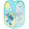 imageJay Franco Marvel Super Hero Adventures Pop Up Hamper  Mesh Laundry BasketBag with Durable Handles  Features Spiderman Iron Man Captain America ampamp Thor Official Marvel ProductLilo  Stitch