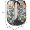 imageJay Franco Marvel Super Hero Adventures Pop Up Hamper  Mesh Laundry BasketBag with Durable Handles  Features Spiderman Iron Man Captain America ampamp Thor Official Marvel ProductMonster Jam