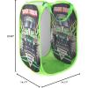 imageJay Franco Marvel Super Hero Adventures Pop Up Hamper  Mesh Laundry BasketBag with Durable Handles  Features Spiderman Iron Man Captain America ampamp Thor Official Marvel ProductMonster Jam  Grave Digger