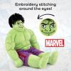 imageJay Franco Marvel Super Hero Adventures Toddler Hulk Plush Stuffed Pillow Buddy  Super Soft Polyester Microfiber 18 inch Official Marvel ProductGreen  Hulk