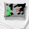 imageJay Franco Minecraft Lone Creeper 2 Pack Pillowcase  DoubleSided Kids Super Soft Bedding