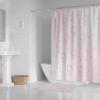 imageJay Franco Sanrio Hello Kitty Shower Curtain  Pink Ombre Stars Kawaii Bathroom Dcor  70 x 72 Inch Washable Fabric Curtain