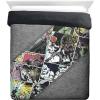 imageJay Franco Star Wars Comic Queen Comforter ampamp Sham Set  Kids Super Soft Bedding  Fade Resistant Microfiber Official Star Wars ProductGray  Star Wars